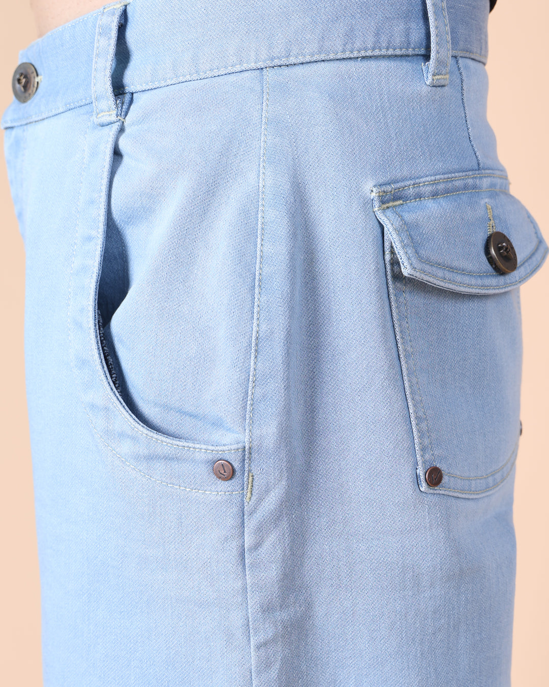 Heavy Wash Wide Leg Jean