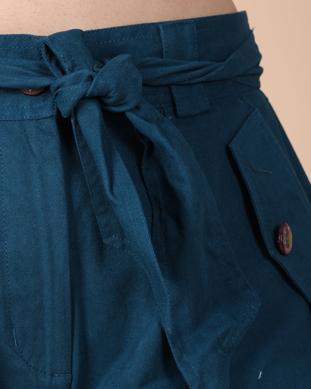 Cotton cargo short