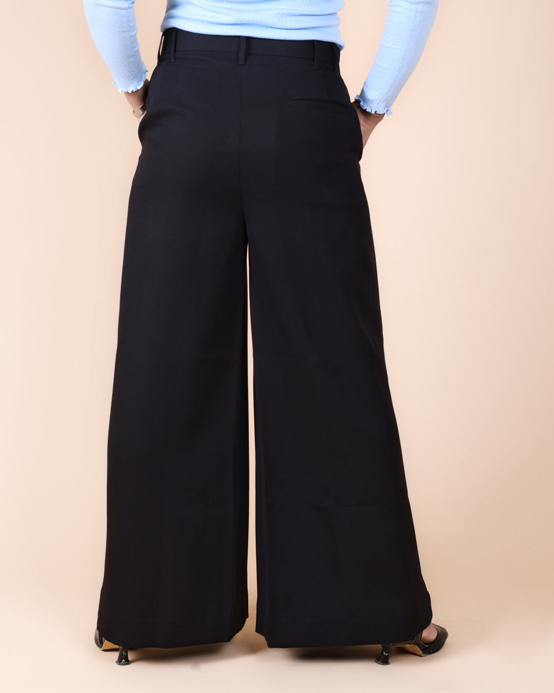 Korean Style Pleated Stretchable Pant