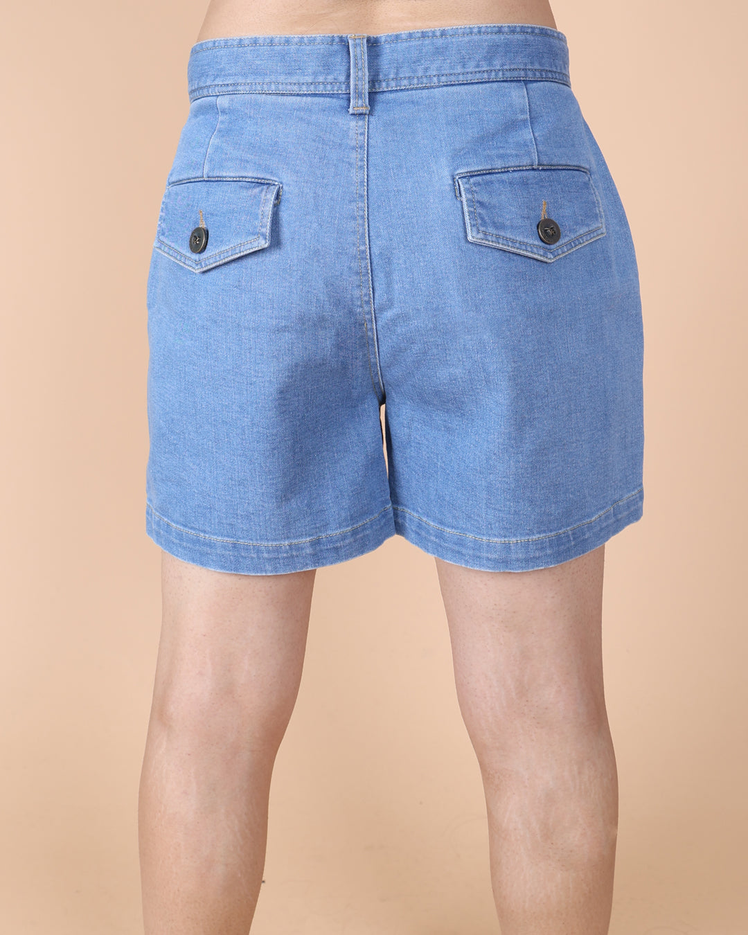 Loop Tab Denim Short