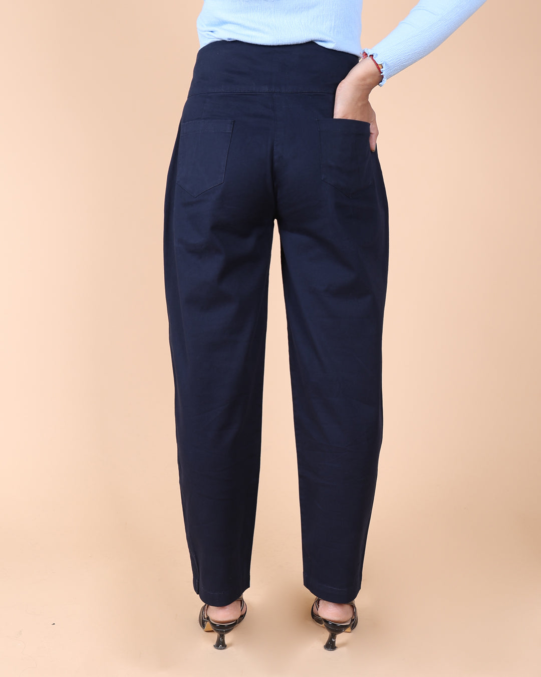 Elasticated Fitted Trouser