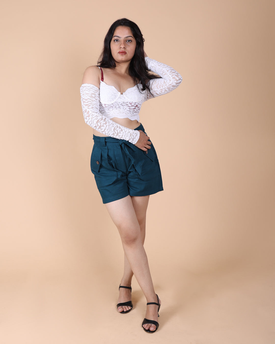 Cotton cargo short